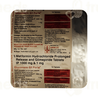 Gluconorm G1 Forte Tablet 15