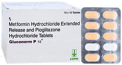 Gluconorm P 15 Tablet 10