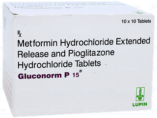 Gluconorm P 15 Tablet 10