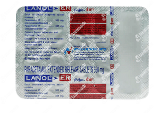 Lanol Er Tablet 10