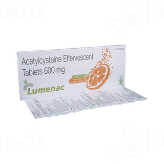 Lumenac Orange Flavour Sugar Free Effervescent Tablet 10