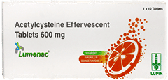 Lumenac Orange Flavour Sugar Free Effervescent Tablet 10