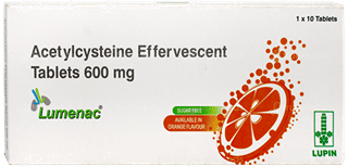 Lumenac Orange Flavour Sugar Free Effervescent Tablet 10