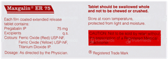 Maxgalin Er 75 Tablet 10