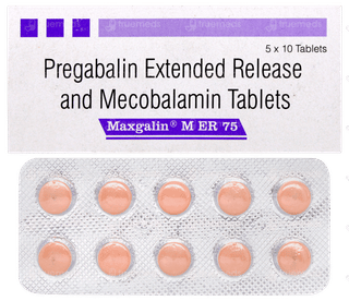Maxgalin M Er 75 Tablet 10