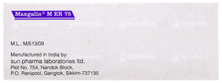 Maxgalin M Er 75 Tablet 10