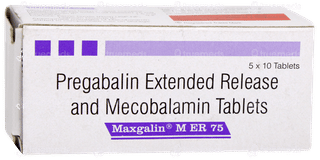 Maxgalin M Er 75 Tablet 10