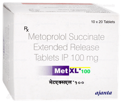 Met Xl 100 Tablet 20 Met Xl 100 Tablet 20
