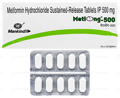 Metlong 500 Tablet 10