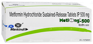 Metlong 500 Tablet 10