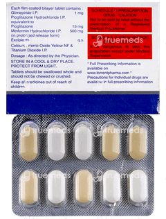 Metride Plus 1 Tablet 10 Metride Plus 1 Tablet 10