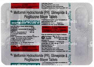 Metride Plus 2/500/15 MG Tablet Pr 10