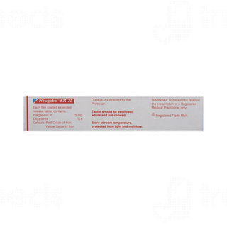 Neugaba Er 75 Tablet 10