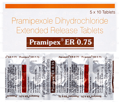 Pramipex Er 0.75 Tablet 10