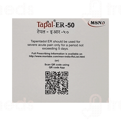 Tapal 50 MG Tablet Er 15
