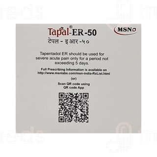 Tapal 50 MG Tablet Er 15