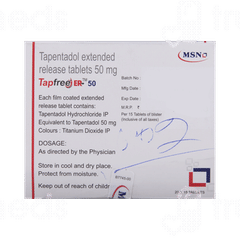 Tapfree 50 MG Tablet Er 15