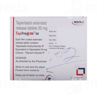 Tapfree 50 MG Tablet Er 15