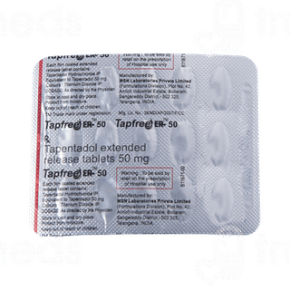 Tapfree 50 MG Tablet Er 15