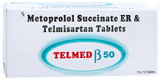 Telmed B 50 Tablet 10