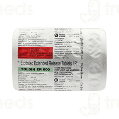 Toldin Er 600 Tablet 10