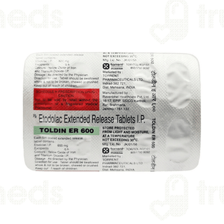 Toldin Er 600 Tablet 10