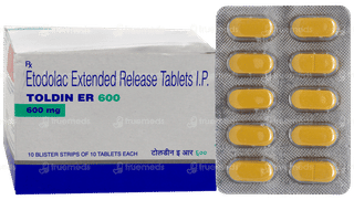Toldin Er 600 Tablet 10