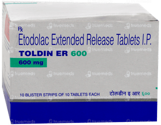 Toldin Er 600 Tablet 10