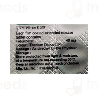 Urilact 40 MG Tablet Er 10