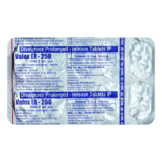 Valex Er 250 Tablet 10