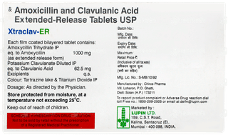 Xtraclav Er Tablet 10