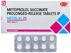 Metol Xl 25 Tablet 10