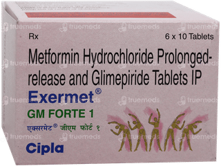 Exermet Gm Forte 1 Tablet 10