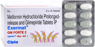 Exermet Gm Forte 2 Tablet 10