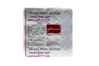 Loyzide M 60/500 MG Tablet Xr 15