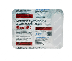 Glimed Mf 2 Tablet 10 Glimed Mf 2 Tablet 10