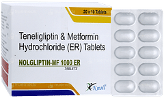 Nolgliptin Mf 1000 Er Tablet 10