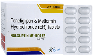 Nolgliptin Mf 1000 Er Tablet 10