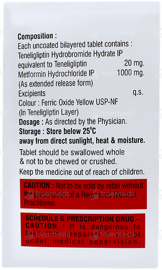 Nolgliptin Mf 1000 Er Tablet 10