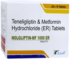 Nolgliptin Mf 1000 Er Tablet 10 Nolgliptin Mf 1000 Er Tablet 10