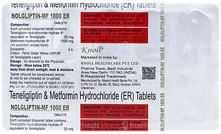 Nolgliptin Mf 1000 Er Tablet 10