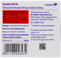 Reclide Xr 60 Tablet 15 Reclide Xr 60 Tablet 15