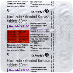 Reclide Xr 60 Tablet 15 Reclide Xr 60 Tablet 15