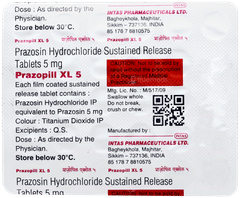 Prazopill Xl 5 Tablet 30 Prazopill Xl 5 Tablet 30