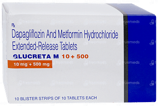 Glucreta M 10/500 Tablet 10