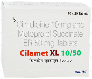 Cilamet Xl 10/50 Tablet 20