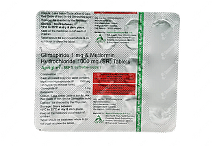 Apriglim Mf 1 Tablet Sr 15