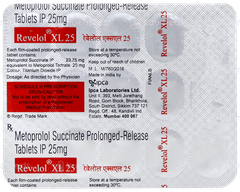 Revelol Xl 25 Tablet 15 Revelol Xl 25 Tablet 15