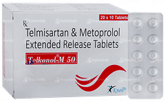 Telkonol M 50 Tablet 10