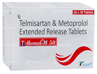 Telkonol M 50 Tablet 10